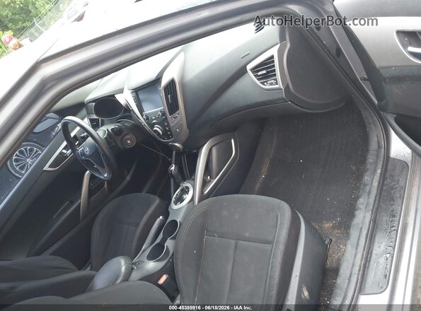KMHTC6AD4HU308345 2017 HYUNDAI VELOSTER Gray Սալոնի դիմացի տեսք