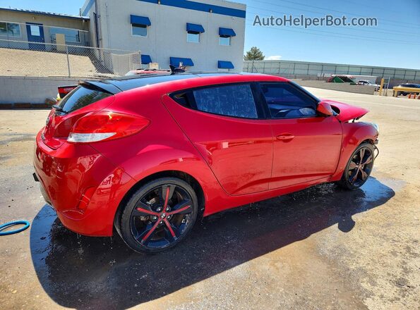 KMHTC6AD4HU324481 2017 HYUNDAI VELOSTER Red 