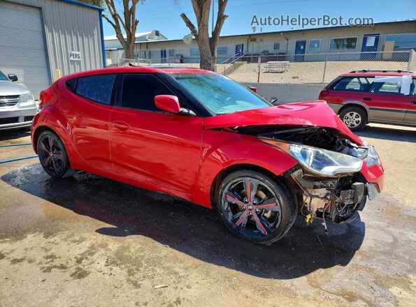 KMHTC6AD4HU324481 2017 HYUNDAI VELOSTER Red 