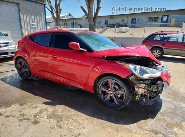 KMHTC6AD4HU324481 2017 HYUNDAI VELOSTER Red 