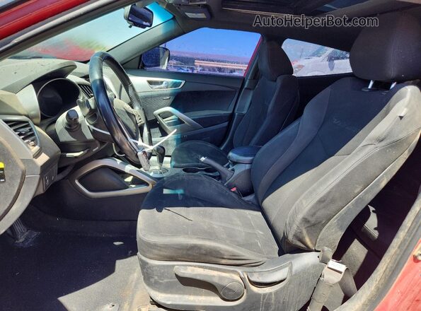 KMHTC6AD4HU324481 2017 HYUNDAI VELOSTER Red 