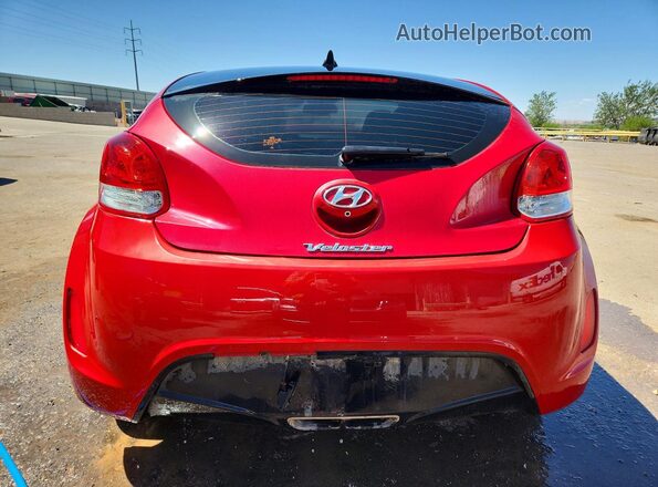 KMHTC6AD4HU324481 2017 HYUNDAI VELOSTER Red 