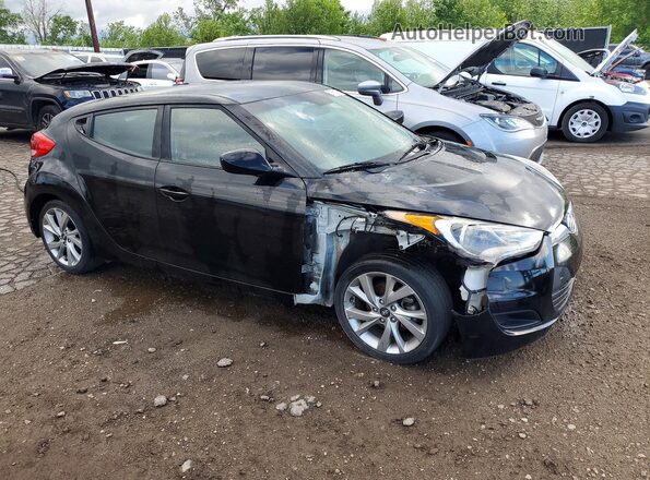KMHTC6AD5GU295121 2016 HYUNDAI VELOSTER Black Delantero derecho