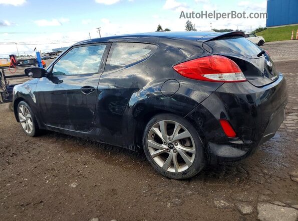 KMHTC6AD5GU295121 2016 HYUNDAI VELOSTER Black Trasero izquierdo