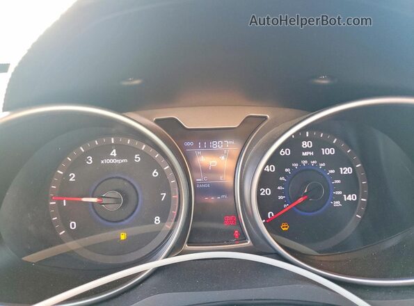 KMHTC6AD5GU295121 2016 HYUNDAI VELOSTER Black Vista del cuadro de instrumentos