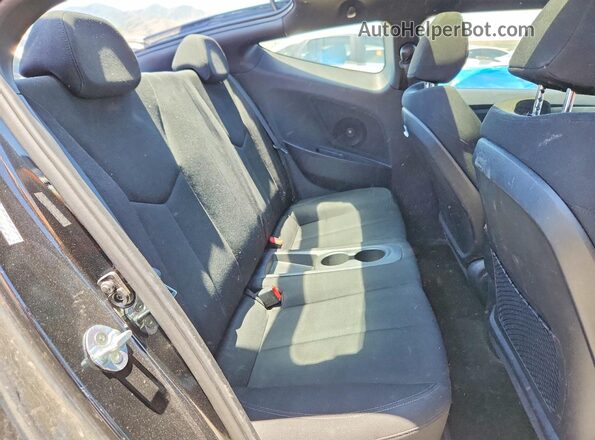 KMHTC6AD5HU323520 2017 HYUNDAI VELOSTER Black Вид задніх сидінь
