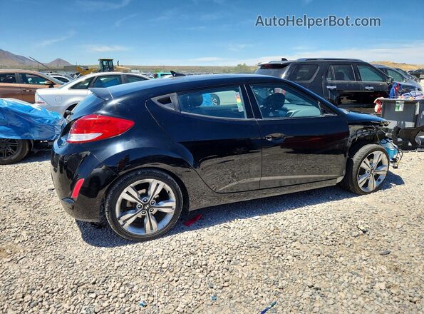 KMHTC6AD5HU323520 2017 HYUNDAI VELOSTER Black Задня права чверть