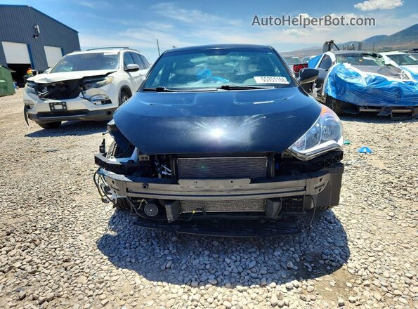 KMHTC6AD5HU323520 2017 HYUNDAI VELOSTER Black Вид спереду