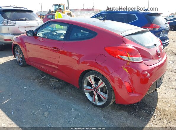 KMHTC6AD6GU265853 2016 HYUNDAI VELOSTER Red 