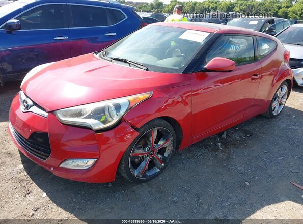 KMHTC6AD6GU265853 2016 HYUNDAI VELOSTER Red 