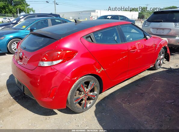 KMHTC6AD6GU265853 2016 HYUNDAI VELOSTER Red 