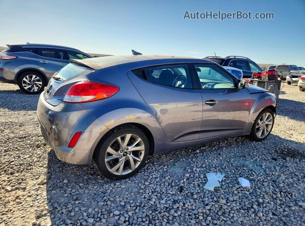 KMHTC6AD6GU285634 2016 HYUNDAI VELOSTER Серый Задняя правая четверть
