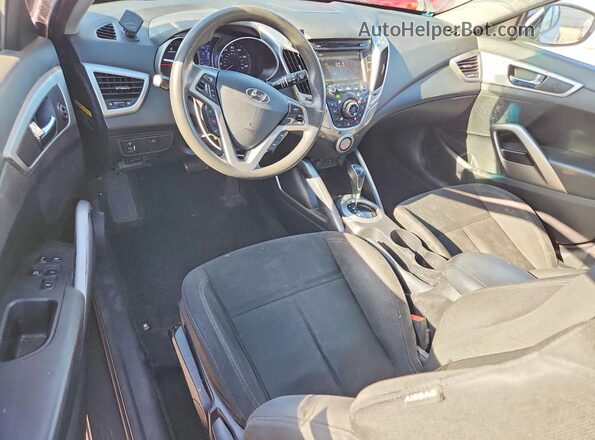 KMHTC6AD6GU285634 2016 HYUNDAI VELOSTER Серый Вид панели приборов