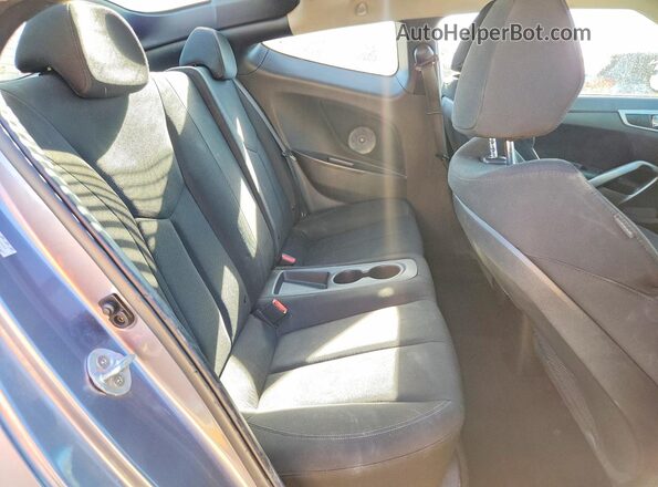 KMHTC6AD6GU285634 2016 HYUNDAI VELOSTER Серый Вид задних сидений