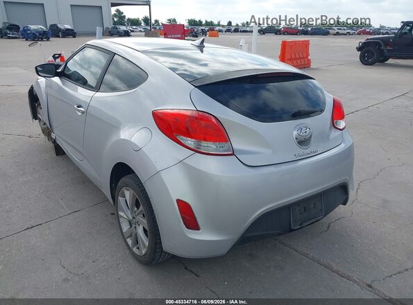 KMHTC6AD6GU297816 2016 HYUNDAI VELOSTER Silver Trasero izquierdo
