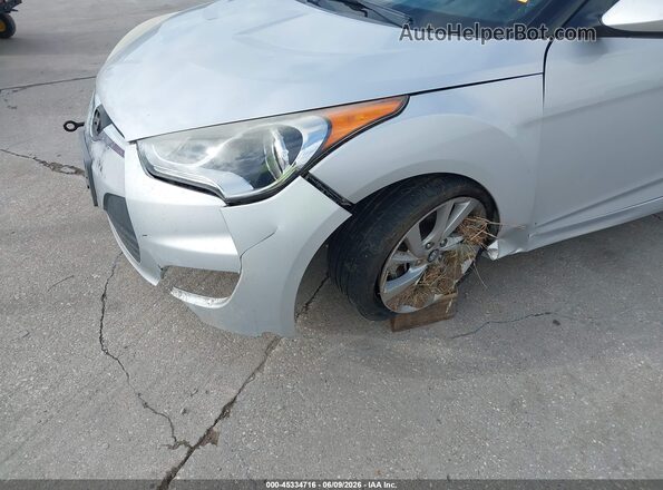 KMHTC6AD6GU297816 2016 HYUNDAI VELOSTER Silver Vista frontal