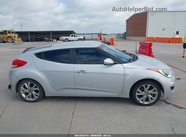 KMHTC6AD6GU297816 2016 HYUNDAI VELOSTER Silver Vista interior trasera