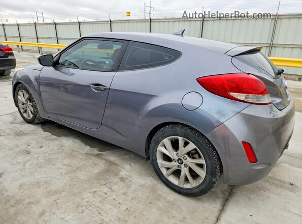 KMHTC6AD6HU305091 2017 HYUNDAI VELOSTER Gray Tył lewy
