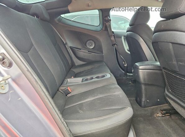 KMHTC6AD6HU305091 2017 HYUNDAI VELOSTER Gray Widok wnętrza z tyłu