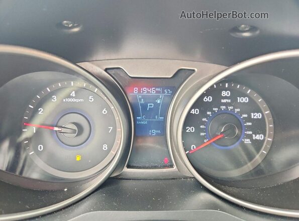 KMHTC6AD6HU305091 2017 HYUNDAI VELOSTER Gray Widok zestawu wskaźników