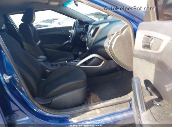 KMHTC6AD6HU305706 2017 HYUNDAI VELOSTER Blue Սալոնի դիմացի տեսք
