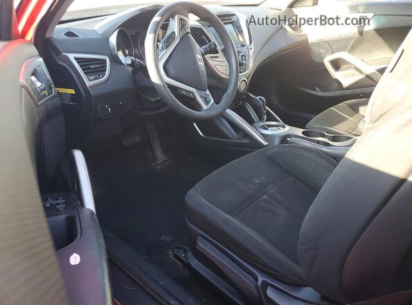 KMHTC6AD7GU258863 2016 HYUNDAI VELOSTER Красный Вид панели приборов