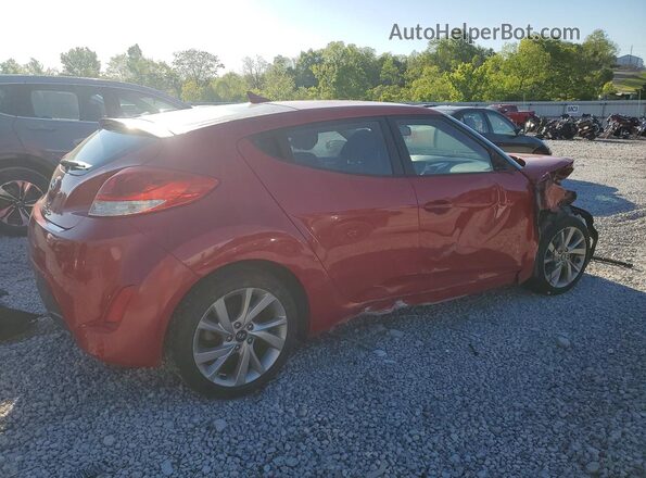 KMHTC6AD7GU258863 2016 HYUNDAI VELOSTER Красный Задняя правая четверть