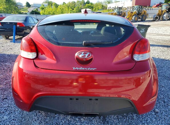 KMHTC6AD7GU258863 2016 HYUNDAI VELOSTER Красный Вид сзади