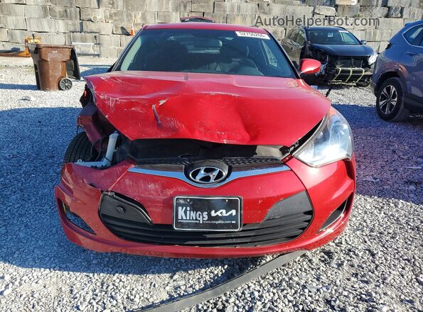 KMHTC6AD7GU258863 2016 HYUNDAI VELOSTER Красный Вид спереди