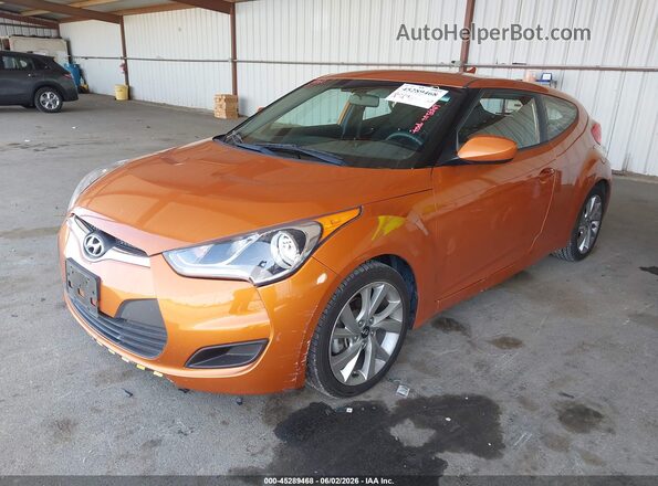 KMHTC6AD7GU280880 2016 HYUNDAI VELOSTER Orange Front left