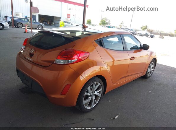 KMHTC6AD7GU280880 2016 HYUNDAI VELOSTER Orange Rear right