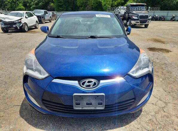 KMHTC6AD7HU306234 2017 HYUNDAI VELOSTER Blue Vista frontal