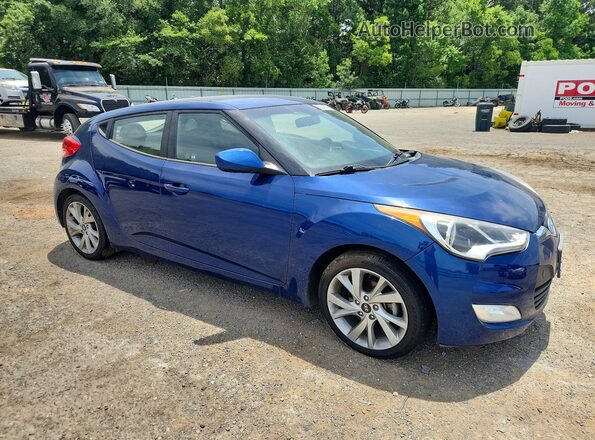 KMHTC6AD7HU306234 2017 HYUNDAI VELOSTER Blue Delantero derecho