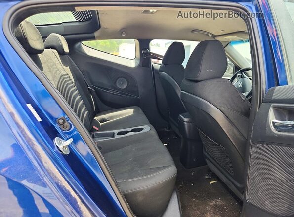 KMHTC6AD7HU306234 2017 HYUNDAI VELOSTER Blue Vista de los asientos traseros