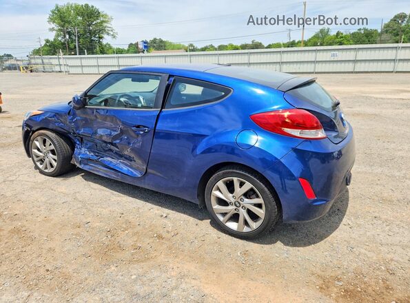 KMHTC6AD7HU306234 2017 HYUNDAI VELOSTER Blue Trasero izquierdo