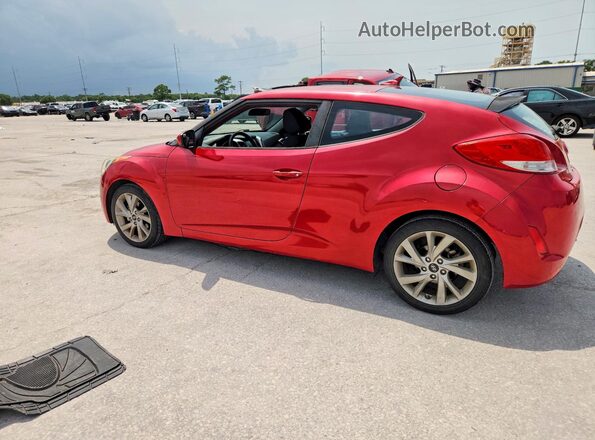 KMHTC6AD7HU307643 2017 HYUNDAI VELOSTER Красный Задняя левая четверть