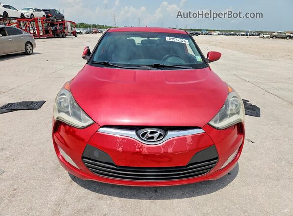 KMHTC6AD7HU307643 2017 HYUNDAI VELOSTER Красный Вид спереди