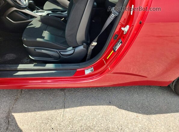 KMHTC6AD7HU307643 2017 HYUNDAI VELOSTER Красный Вид подкапотного пространства