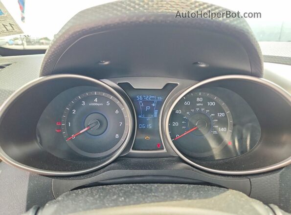 KMHTC6AD7HU307643 2017 HYUNDAI VELOSTER Красный Вид щитка приборов