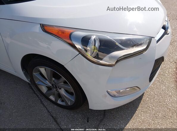 KMHTC6AD7HU308498 2017 HYUNDAI VELOSTER White Դիմացի տեսք
