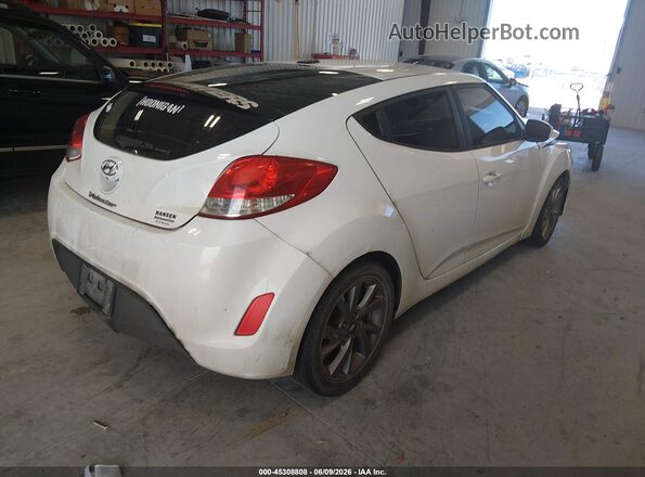 KMHTC6AD8HU310647 2017 HYUNDAI VELOSTER Белый Задняя правая четверть