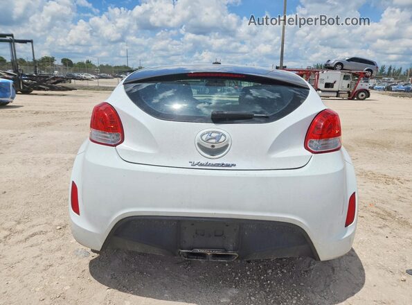 KMHTC6AD8HU310759 2017 HYUNDAI VELOSTER White Rear view