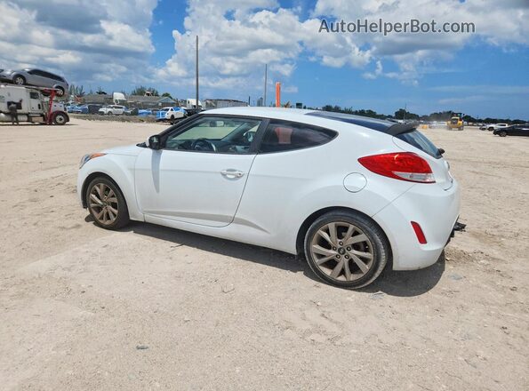 KMHTC6AD8HU310759 2017 HYUNDAI VELOSTER White Rear left