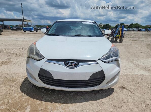 KMHTC6AD8HU310759 2017 HYUNDAI VELOSTER White Front view
