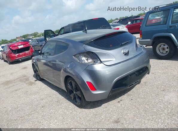 KMHTC6AD8HU324287 2017 HYUNDAI VELOSTER Серый Задняя левая четверть