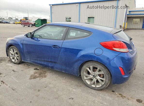KMHTC6AD9GU273896 2016 HYUNDAI VELOSTER Blue 