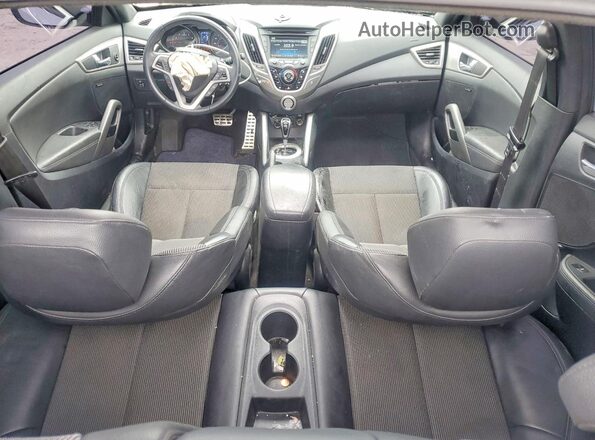 KMHTC6AD9GU282582 2016 HYUNDAI VELOSTER Silver Dashboard view
