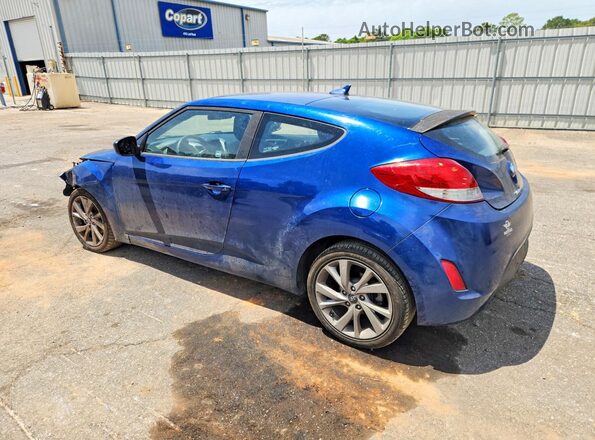KMHTC6AD9GU302104 2016 HYUNDAI VELOSTER Blue უკანა მარცხენა