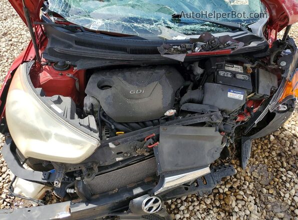 KMHTC6ADXHU306843 2017 HYUNDAI VELOSTER Red Սալոնի հետևի տեսք