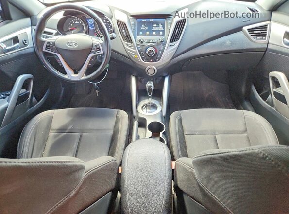 KMHTC6ADXHU308169 2017 HYUNDAI VELOSTER Silver 